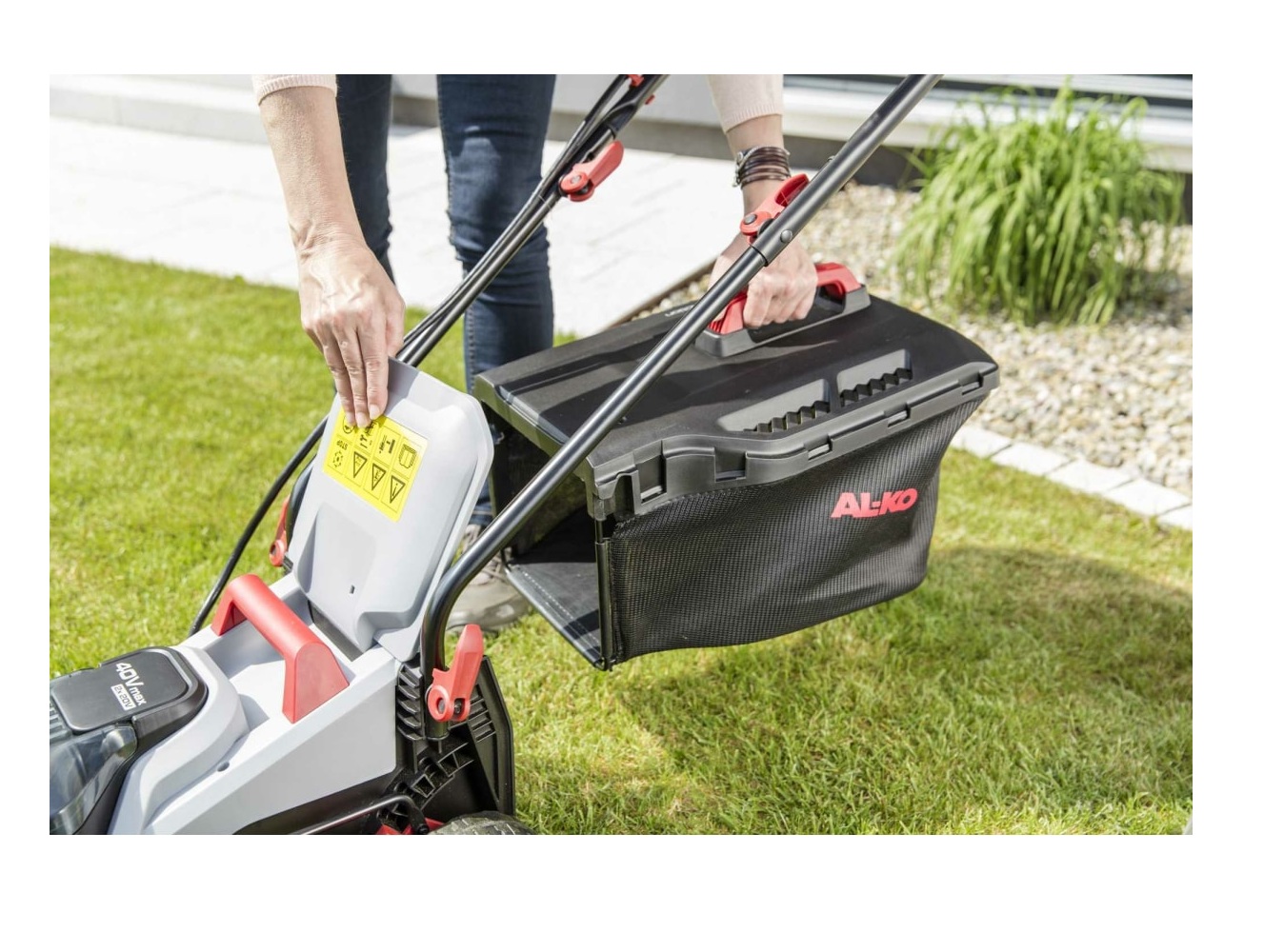 Газонокосилка аккумуляторная AL-KO EasyFlex 34.8 Li