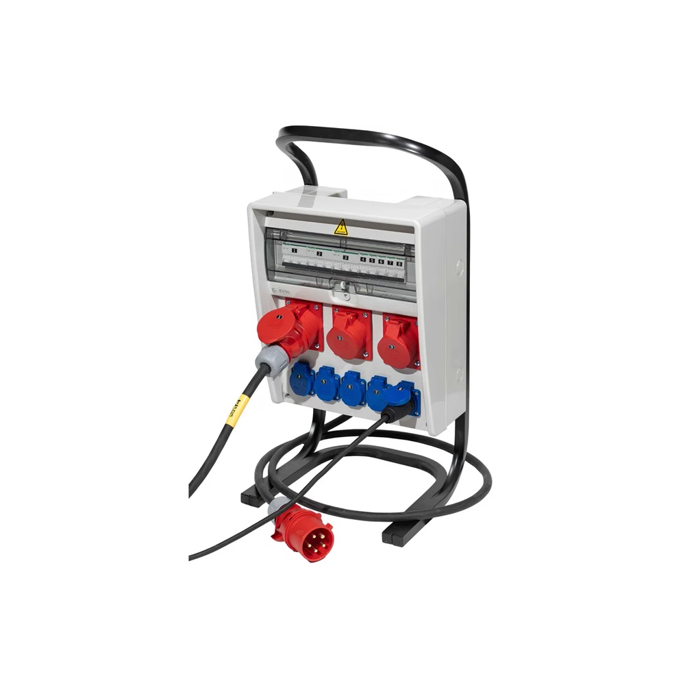 Переносной щит с розетками 220В + 380В EVOL PARTNER ULTRA 0607-035-1