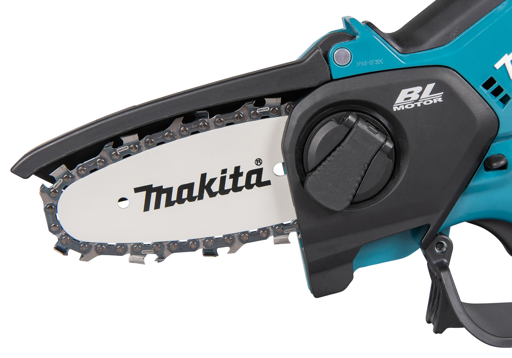 Пила цепная аккумуляторная Makita DUC101Z LXT BL 18В, 320 Вт, 4"/10 см, 0,325", 1,1 мм, 8 м/с, XPT, без акб и ЗУ