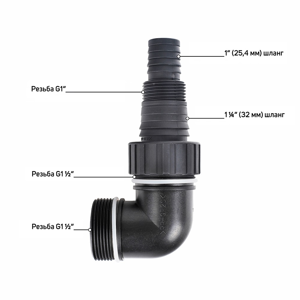 Насос дренажный PATRIOT F 1100 для грязной воды, 1120 Вт