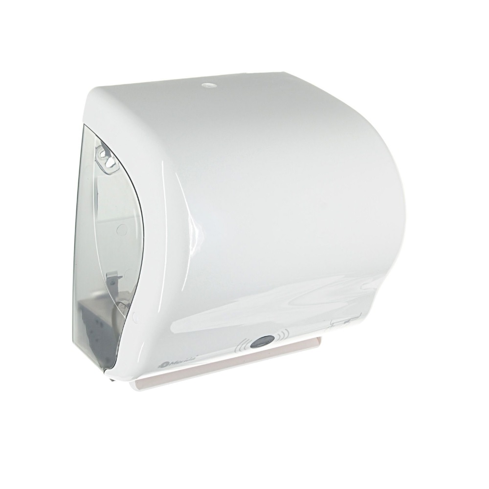 Сенсорный диспенсер бумажных полотенец "MERIDA AUTOMATIС LUX CUT" MAXI (белый) CJB503