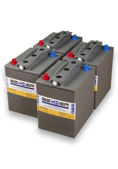 Тяговая аккумуляторная батарея Becker 6V, 175 Ah