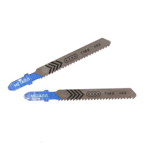 Пилка для лобзика PATRIOT T118B по металлу, 2 шт в блистере