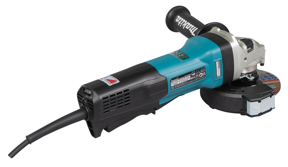 Угловая шлифовальная машина электрическая Makita GA5093X01 1900 Вт, 125 мм, 2800-11500 об/мин