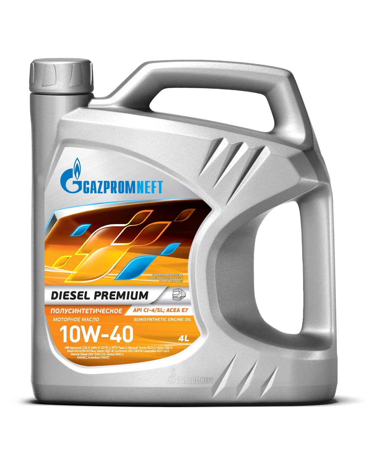 Моторное масло Gazpromneft Diesel Premium 10W-40 4л