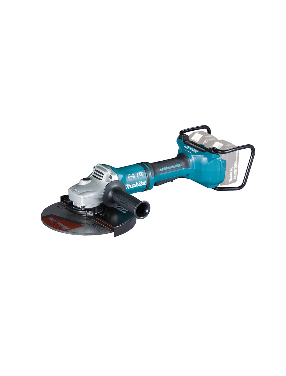 Угловая шлифмашина аккумуляторная Makita DGA900Z LXT 36В (2х18В), 230 мм, 6000 об/мин, без акб и ЗУ