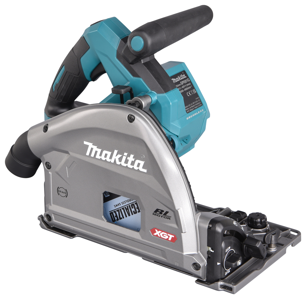 Пила погружная дисковая аккумуляторная Makita SP001GZ02 LXT 18В X2, 165 мм, без акб и ЗУ