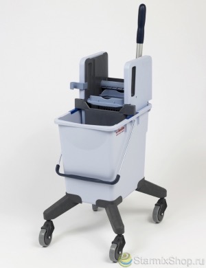 Одноведерная система 25л с вертикальным отжимом на колесах без транспортировочной ручки Vileda 516546