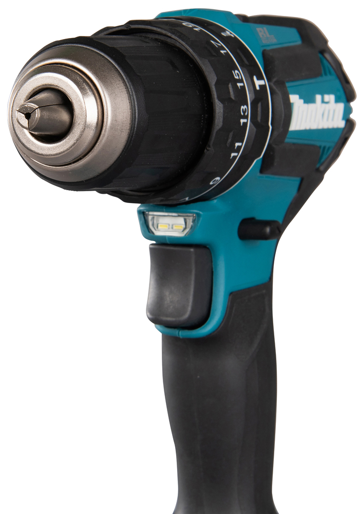 Аккумуляторная ударная дрель-шуруповерт Makita DHP485SYE 18В, 2х1,5 Ач Li-ion, 50 Нм, 1 900 об/мин