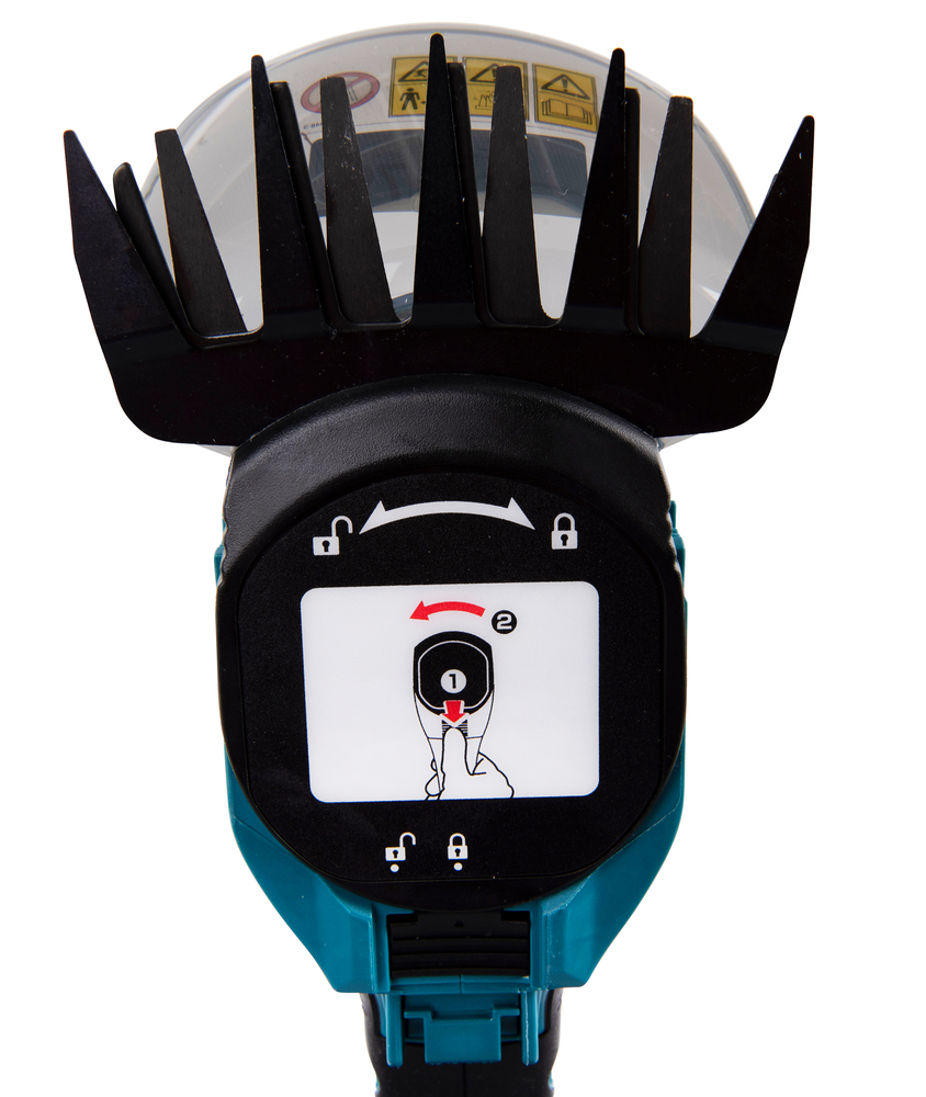 Ножницы аккумуляторные для травы Makita DUM111SYX LXT 18В, 1х1.5 Ач (BL1815N, DC18SD)