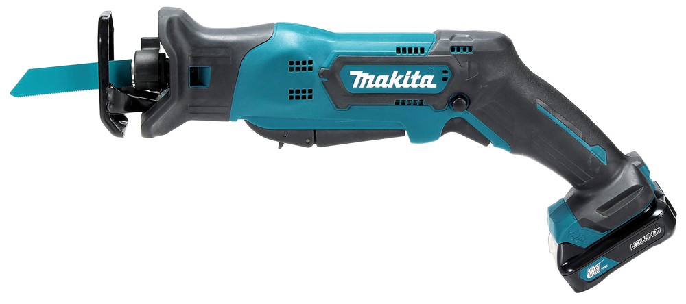 Пила сабельная аккумуляторная Makita JR103DZ 10.8В, Li-ion, 0-3300 об/мин, 13 мм, без акб и ЗУ