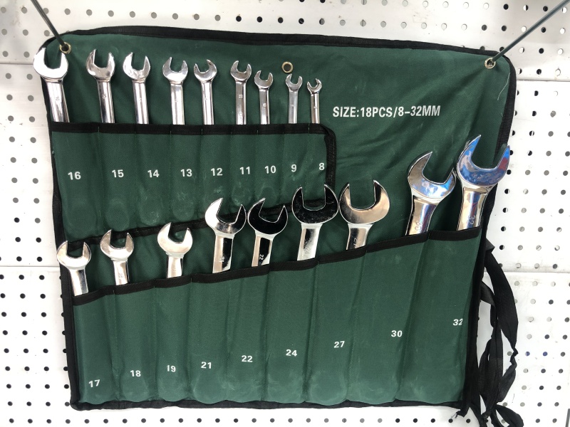 Рожково-трещоточные ключи 8-22мм