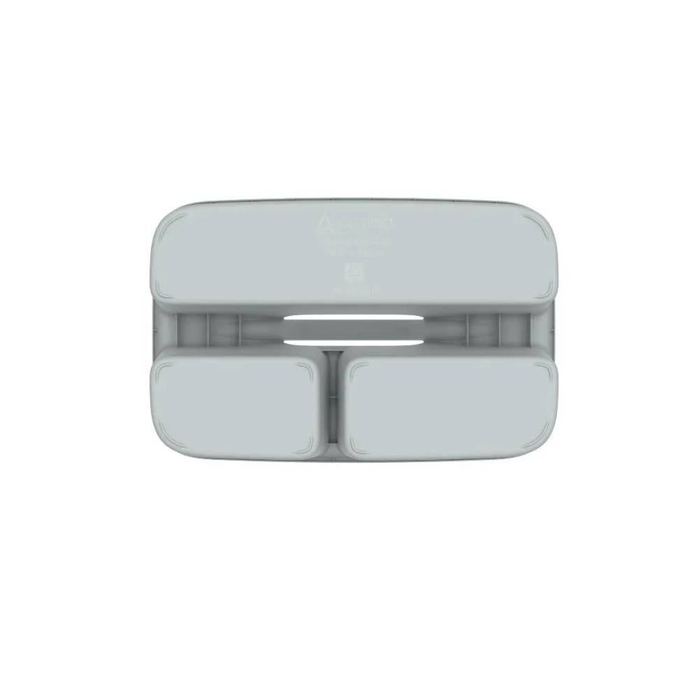 Органайзер-переноска для уборки и хранения (400х260х200 мм) серый