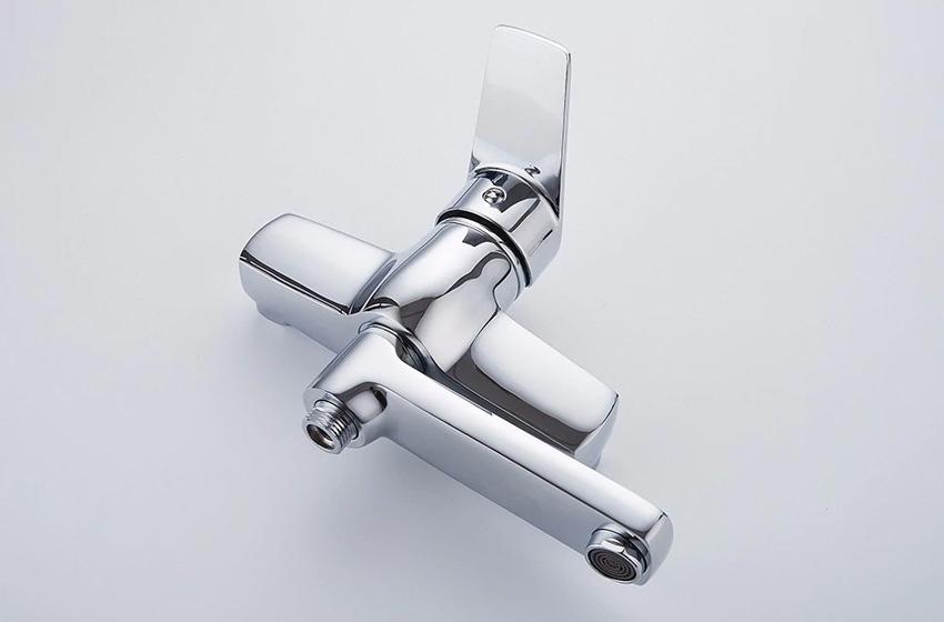 СМЕСИТЕЛЬ ДЛЯ ВАННЫ LEDEME L3140, ЭКО-КАРТРИДЖ, КОРОТКИЙ ИЗЛИВ