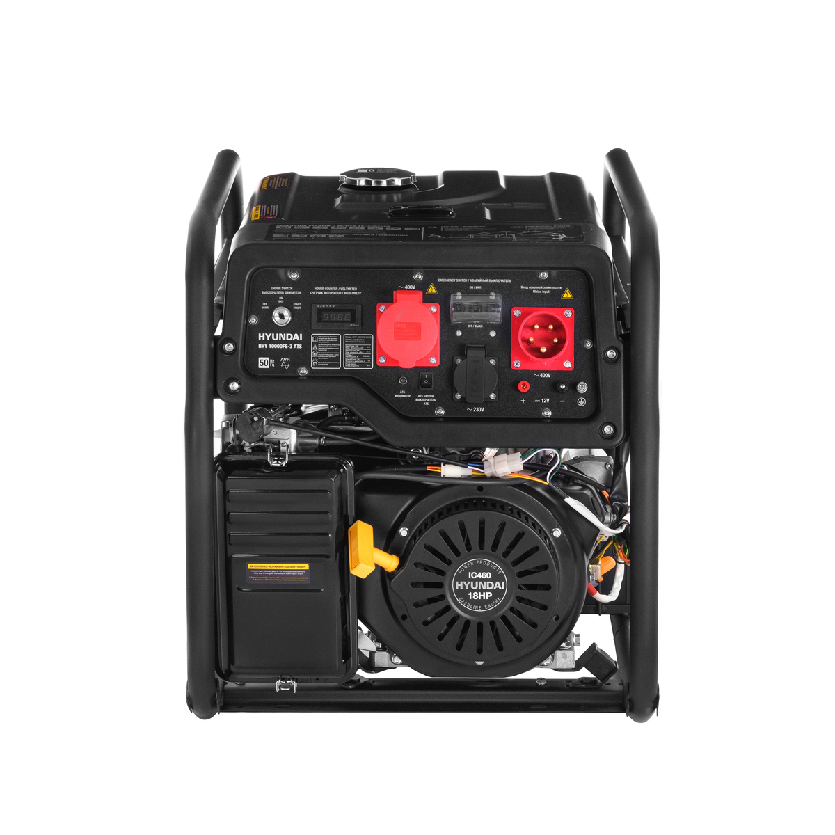 Генератор бензиновый HHY 10000FE-3 ATS