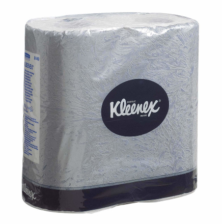 Туалетная бумага в стандартных рулонах Kimberly-Clark Kleenex 8449
