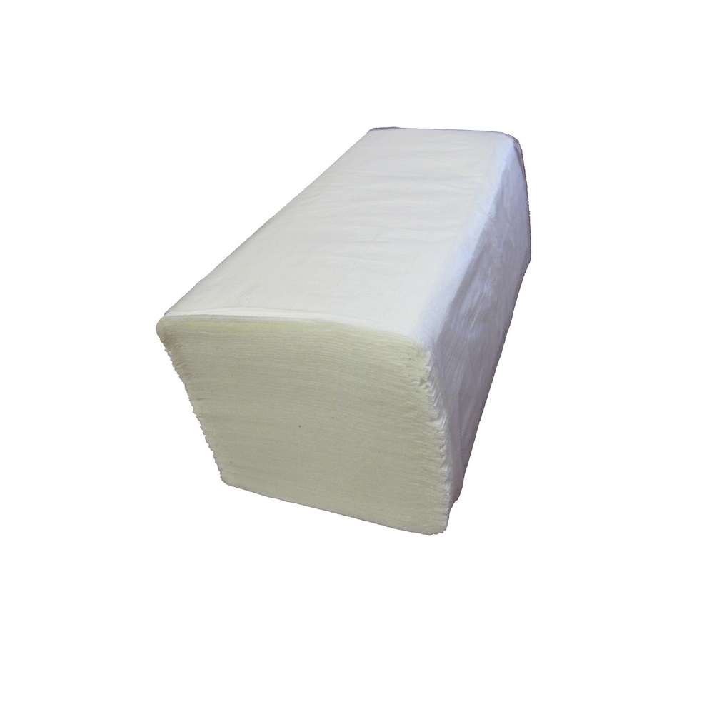 Листовые бумажные полотенца, двухслойные, V-сложения. 221