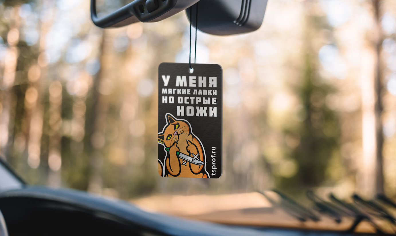 Ароматизатор автомобильный TSPROF "Японский сад" (Кот)