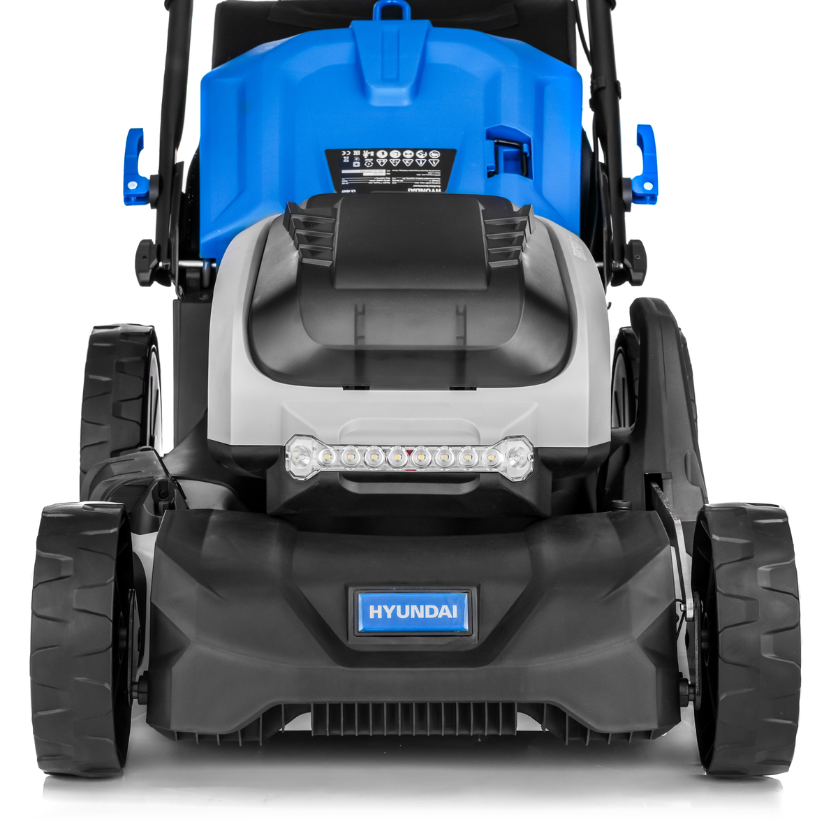 Самоходная аккумуляторная газонокосилка Hyundai LA 4047 без АКБ и ЗУ
