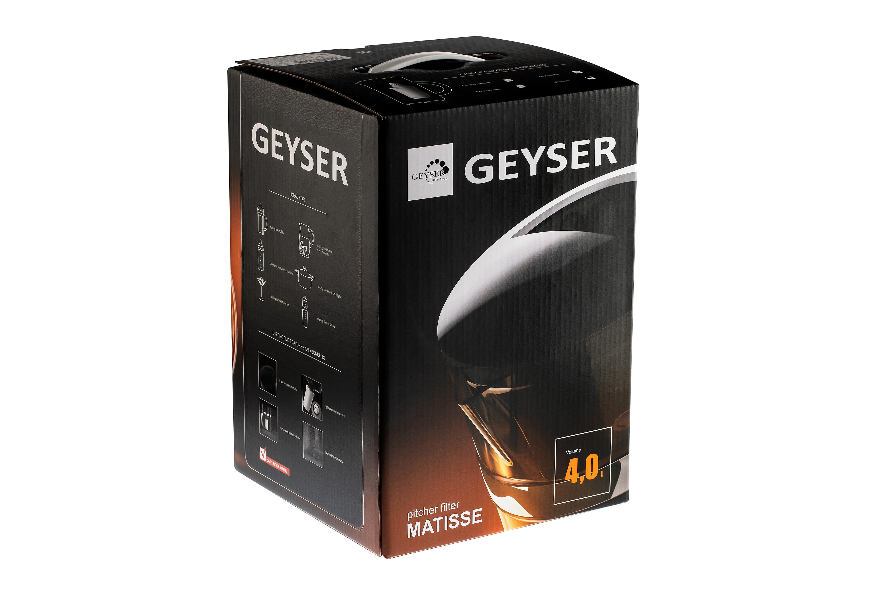 Фильтр для питьевой воды Гейзер Матисс Хром