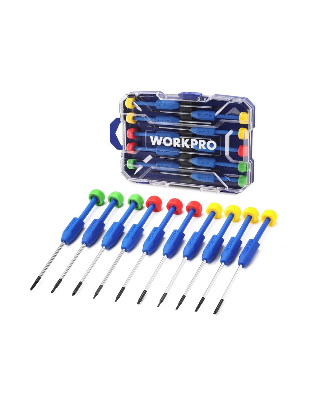 Набор   отверток мини 10 шт WORKPRO