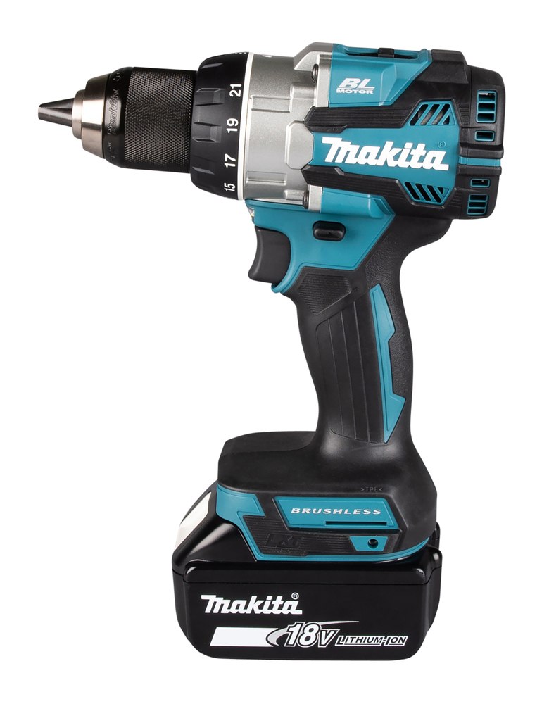 Дрель-шуруповерт аккумуляторная Makita DDF489Z LXT 18В, 130 Нм, 2100 об/мин, без акб и ЗУ