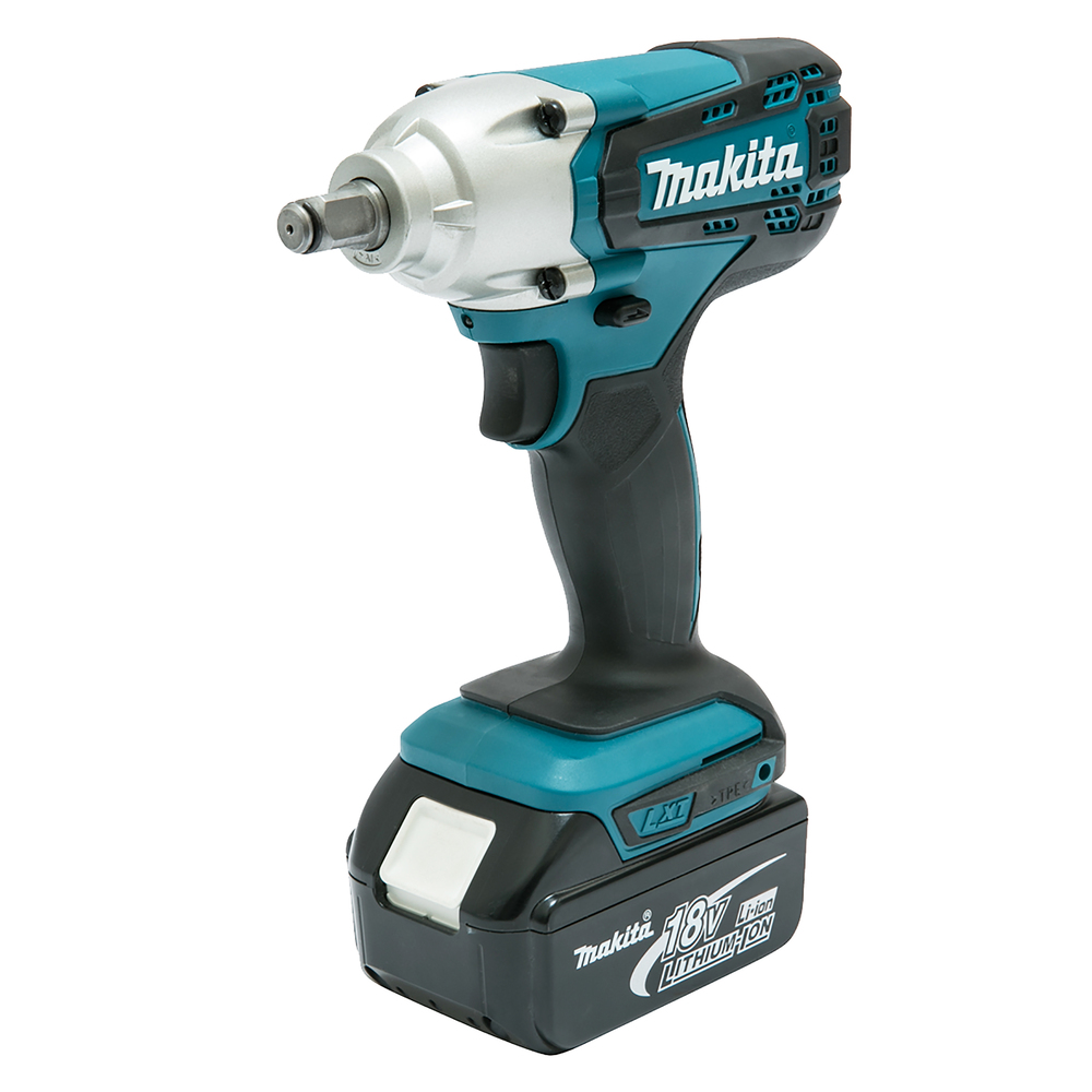 Гайковерт ударный аккумуляторный Makita DTW190RME LXT 18В, 2х4.0 Ач, 1/2\", 190 Нм, 0 – 2300 об/мин