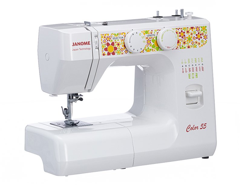 Электромеханическая швейная машина Janome Color 55