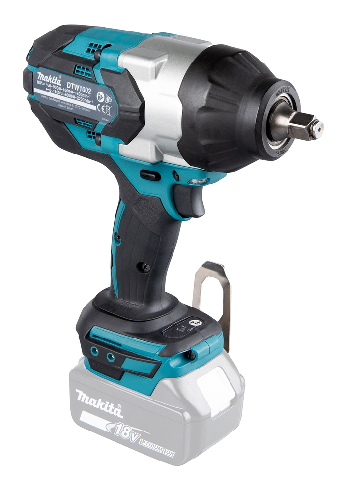 Гайковерт ударный аккумуляторный Makita DTW1002Z LXT 18В, 1/2\", 1000 Нм, 0 – 1 800 об/мин, без акб и ЗУ