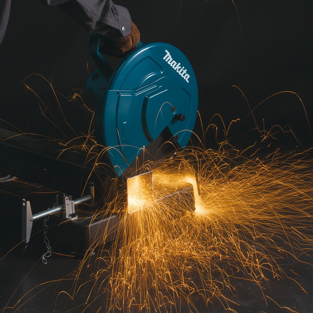 Пила монтажная отрезная Makita LW1401 2200 Вт, 355 мм, 3800 об/мин