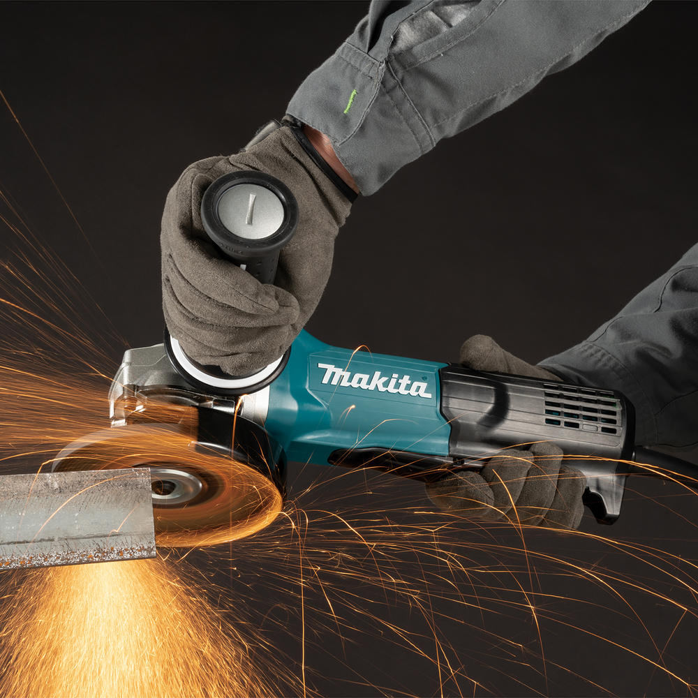 Угловая шлифовальная машина электрическая Makita GA5095X01 1900 Вт, 125 мм, 11500 об/мин