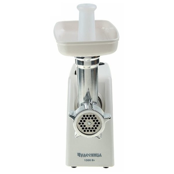 Мясорубка электрическая Чудесница Экстра ЭМШ-Р1 с реверсом белая
