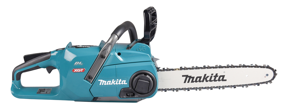 Пила цепная аккумуляторная Makita UC015GZ01 XGT 40v MAX, 1600 Вт, 14"/35 см, 3/8",1,3 мм, 25,5 м/с, безынстр., BL, WG, без акб и ЗУ