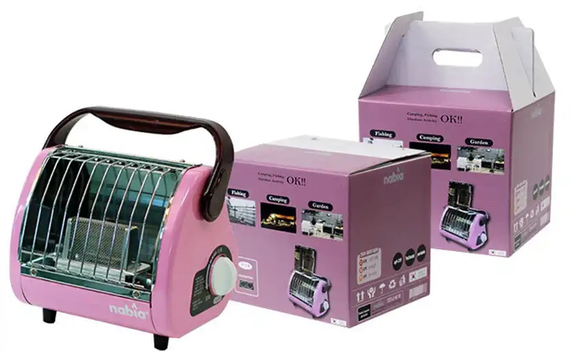 Газовый обогреватель - плита Nabia (SGH-210) с панелью для подогрева