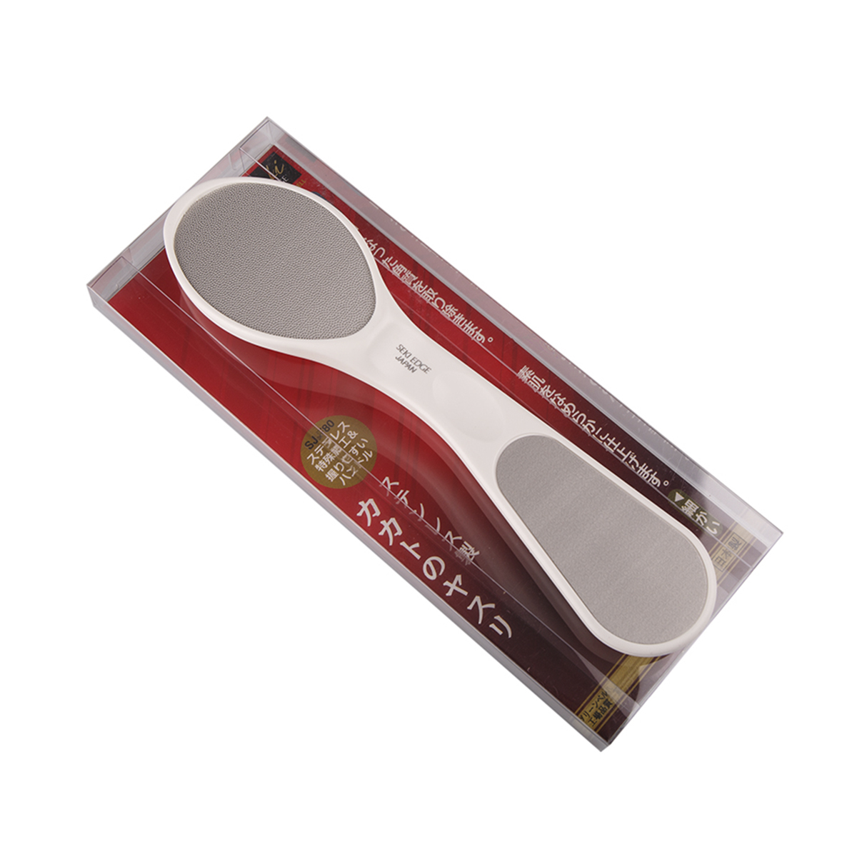 Шлифовка для огрубевшей кожи ног белая L170 мм / 38 г Seki Edge Япония