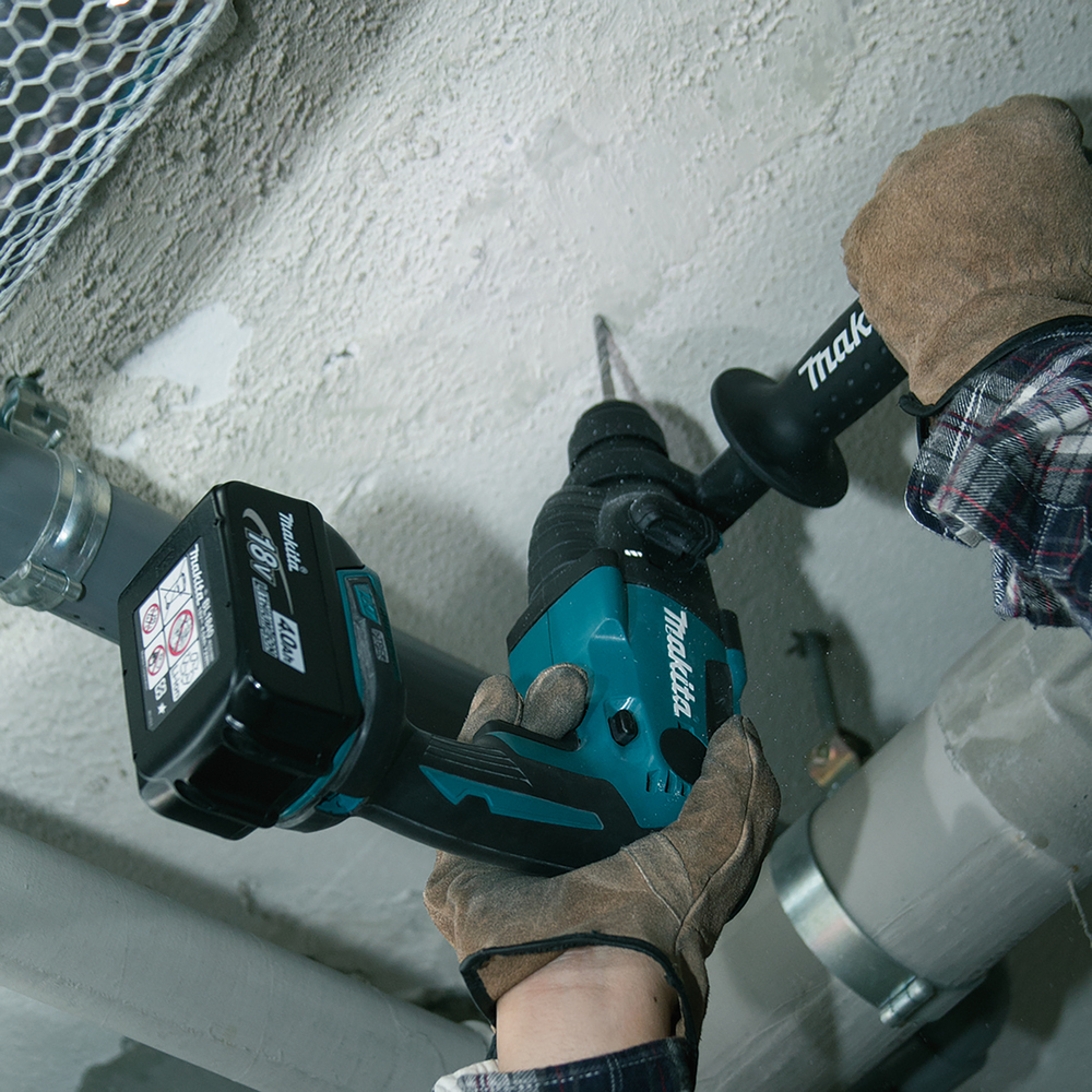 Перфоратор аккумуляторный Makita DHR165Z LXT 18В, 16 мм, 1,3 Дж, SDS-PLUS, без акб и ЗУ