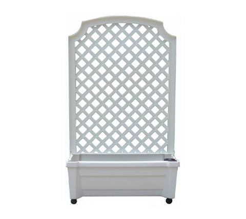 37301 Ящик с шпалерой на колесах KHW Калипсо