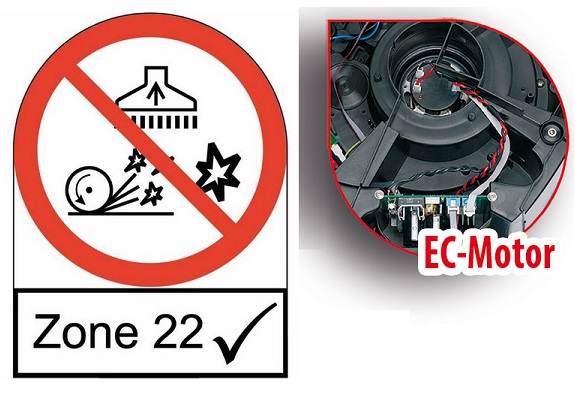 Взрывобезопасный пылесос Nilfisk ATTIX 40-0M PC TYPE22