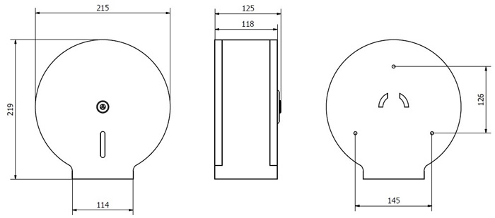 Диспенсер для туалетной бумаги Jofel АE23000