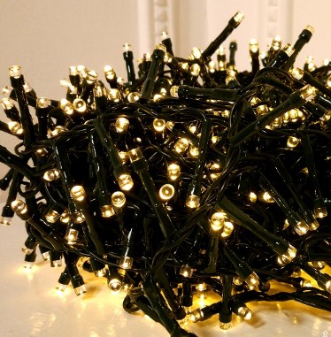 Электрическая гирлянда Winter Glade 1000 ламп теплый LED