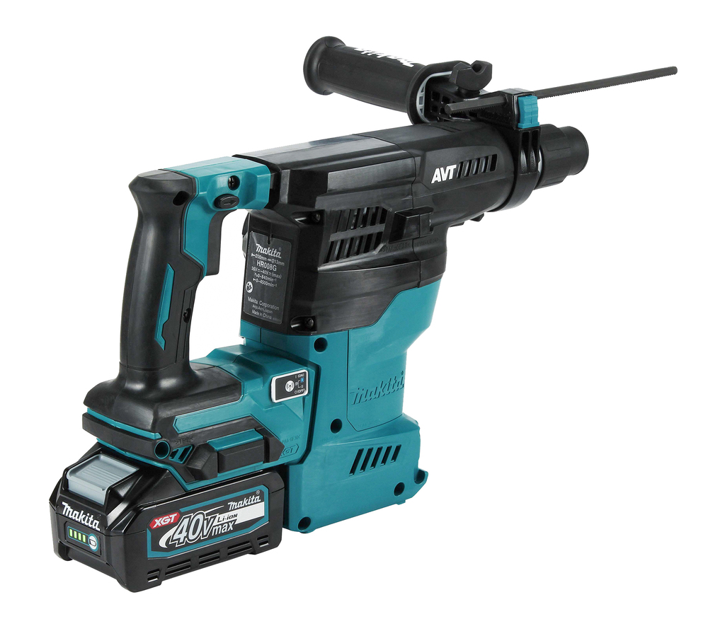 Перфоратор аккумуляторный Makita HR008GZ02 XGT 40В, 30 мм, 3,9 Дж, SDS-PLUS, без акб и ЗУ