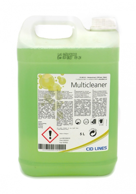 Суперактивное чистящее средство MULTICLEANER - 5л