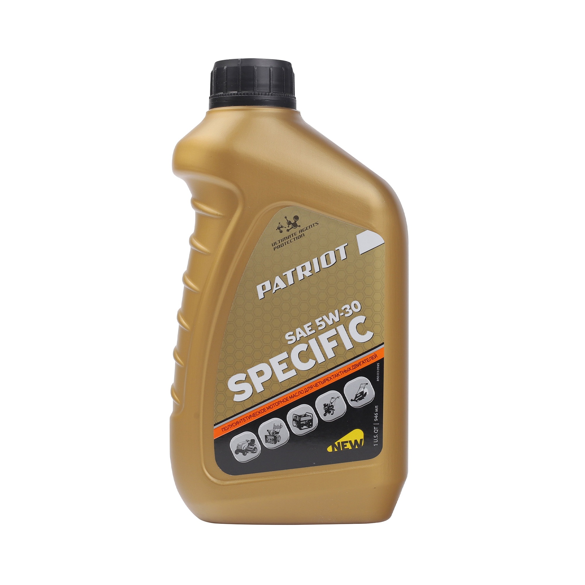 Масло полусинтетическое PATRIOT SPECIFIC HIGH-TECH 5W30 SJ/CF 0,946 л.