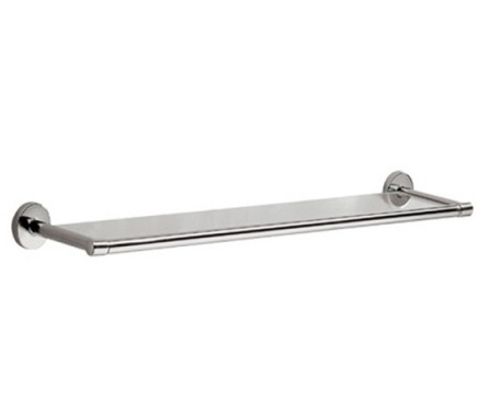 Стеклянная полка для полотенец MERIDA HOTEL, длина 600 мм MHP01