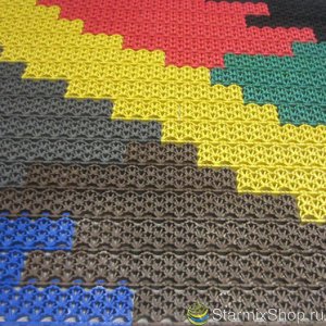 Модульное грязезащитное покрытие Antikabluk c рисунком (логотипом) 10 мм