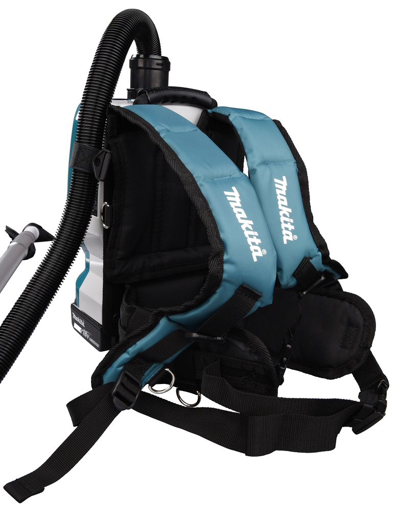 Пылесос ранцевый аккумуляторный Makita DVC261ZX11 LXT 18В X2, 110 мбар, 2 л, без акб и ЗУ