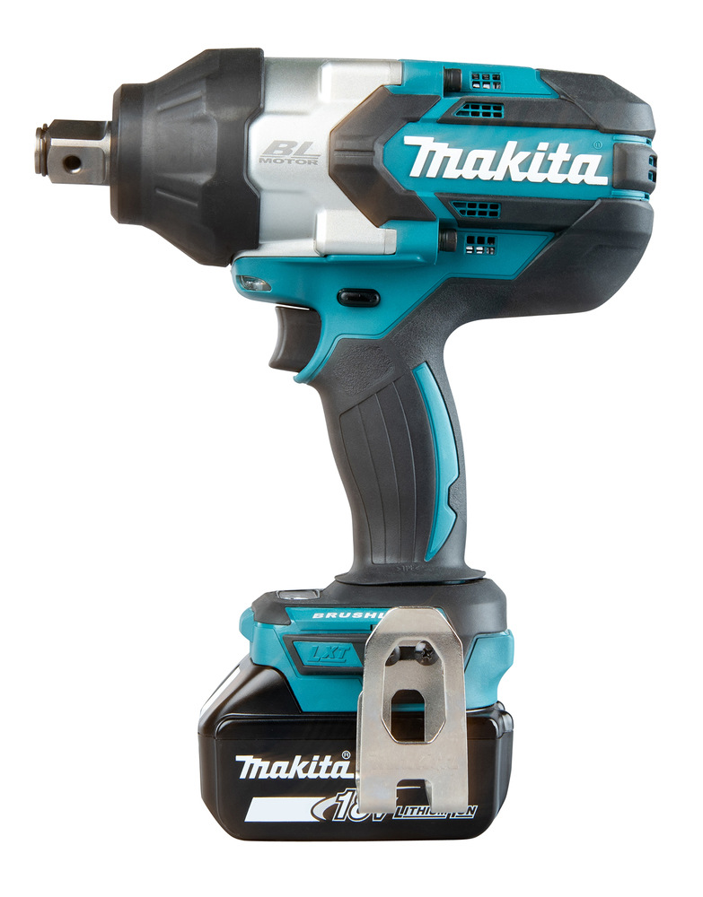 Гайковерт ударный аккумуляторный Makita DTW1001RTJ 18В, 2х5.0 Ач, 3/4\", 1 050 Нм, 0 – 1 800 об/мин