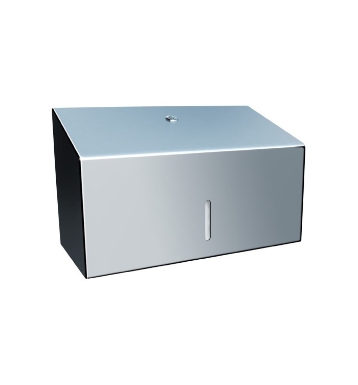 Полотенцедержатель для отдельных бумажных полотенец металлический "MERIDA STELLA" MINI(полированный) ASP201