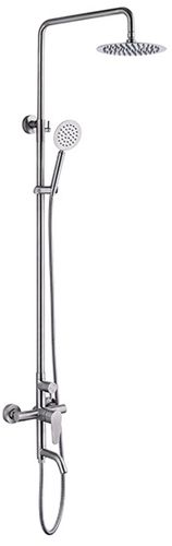 ДУШЕВАЯ СТОЙКА СО СМЕСИТЕЛЕМ LEDEME L72402, ТРОПИЧЕСКИМ ДУШЕМ