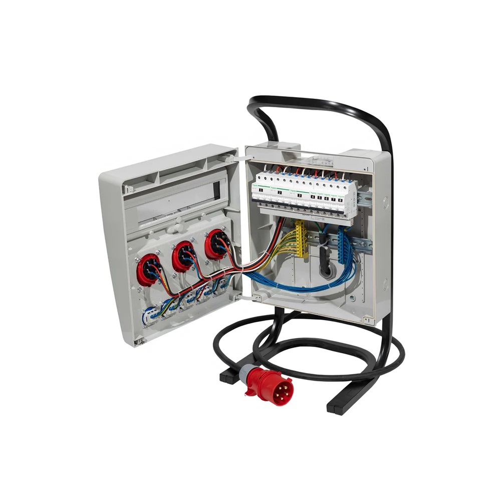 Переносной щит с розетками 220В + 380В EVOL PARTNER ULTRA 0607-035-1